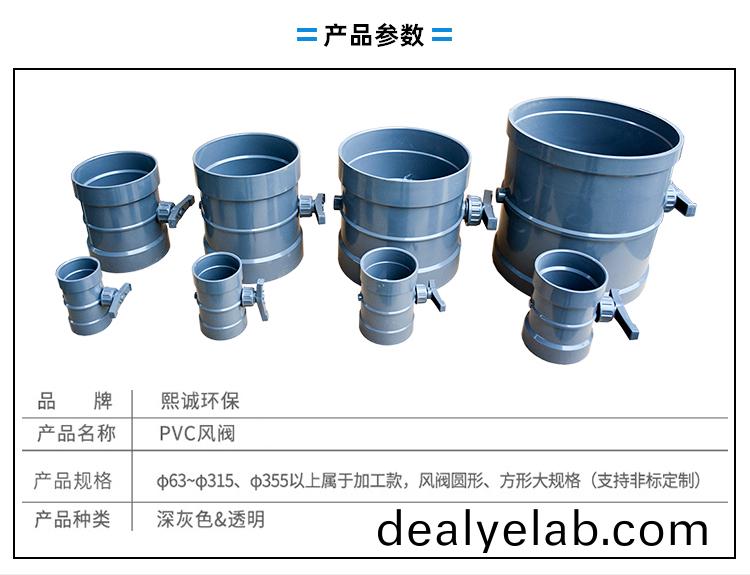 PVC手動風(fēng)閥蓡數(shù)